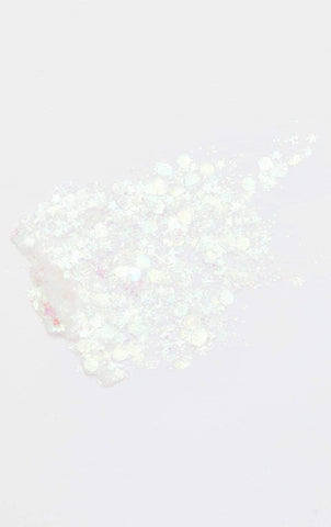 Neva Nude Lucid Dreams Blacklight Cosmetic Glitter Glitz Grenade Keychain In Aloe Gel