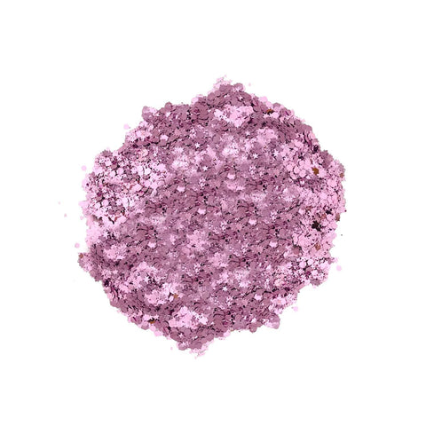 Neva Nude Moon Song Cosmetic Glitter Glitz Grenade Keychain In Aloe Gel