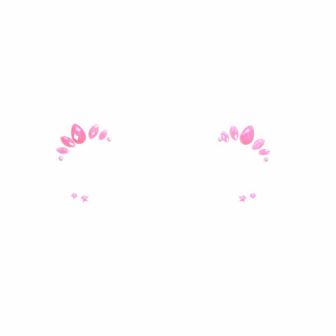 Neva Nude Baby Pink Pixie Crystal Face Jewels