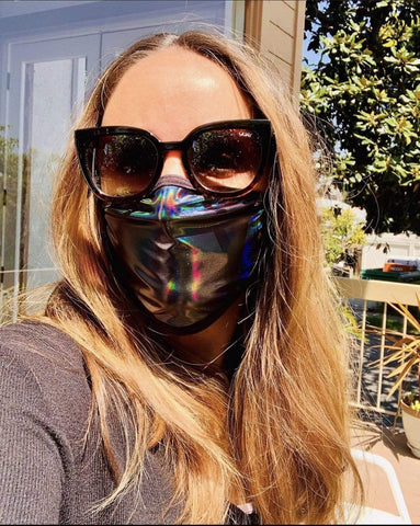 Neva Nude Dark Descent Holographic Face Mask