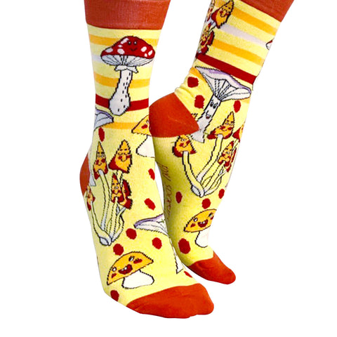 Neva Nude Magic Mushie Love Cotton Soxi Woxies