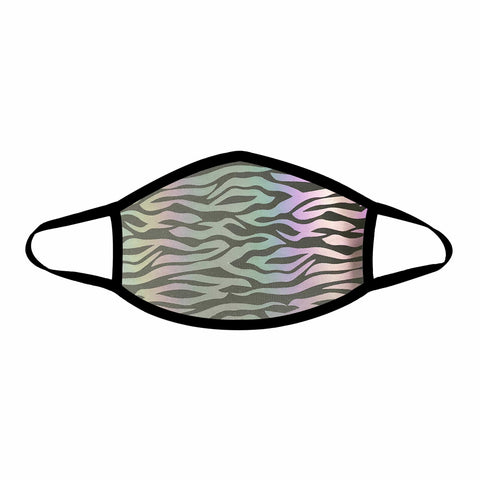 Neva Nude Zombie Zebra Multi Reflective Face Mask