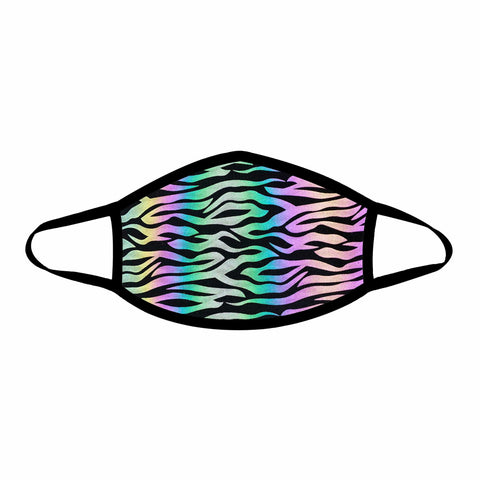neva nude Zombie Zebra Multi Reflective Face Mask
