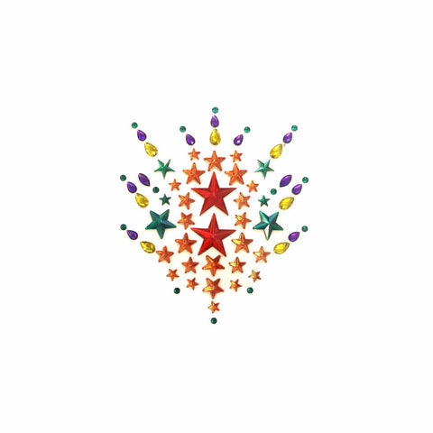 Neva Nude Pride Tribe Crystal Jewel BodiStix Body Sticker
