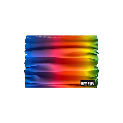 Neva Nude Rainbow Road Multicolor Sexy Necksie Face Covering