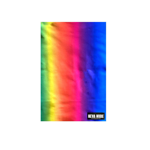 Neva Nude Rainbow Road Multicolor Sexy Necksie Face Covering