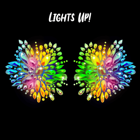 Neva Nude Shine Bright Like A Diamond LumiNip Light Up Crystal Nipple Cover