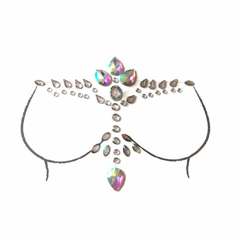 Neva Nude Star Quest Crystal Jewel BodiStix Body Sticker