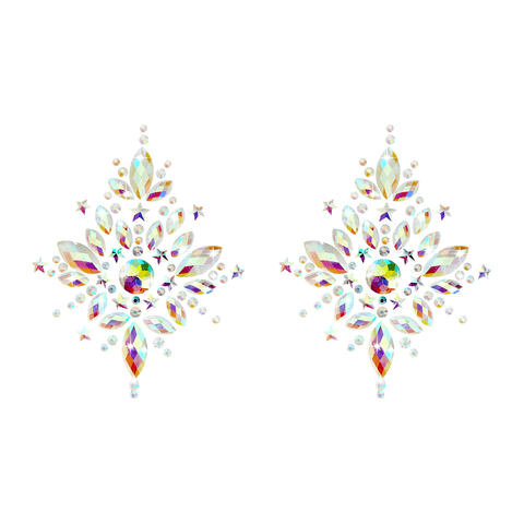 Neva Nude Twinkle Twinkle LumiNip Light Up Crystal Nipple Cover Pasties