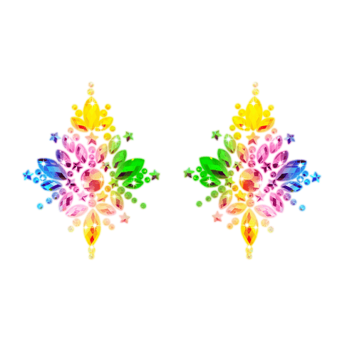 neva nude Twinkle Twinkle LumiNip Light Up Crystal Nipple Cover Pasties