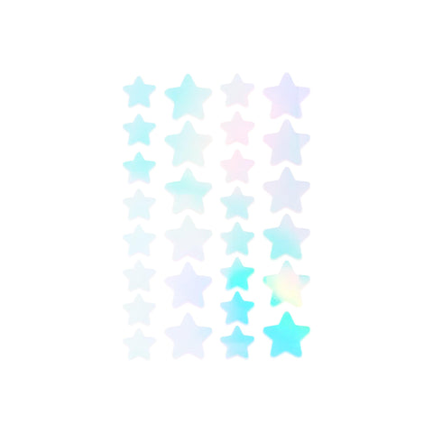 Neva Nude Unicorn Wishes Holographic Iridescent Star Hydrocolloid Acne Pimple Stickers SpotStix 56PK