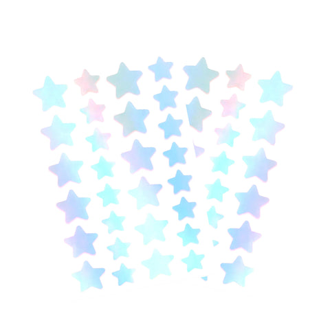 Neva Nude Unicorn Wishes Holographic Iridescent Star Hydrocolloid Acne Pimple Stickers SpotStix 56PK