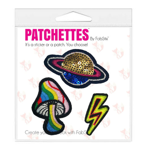 Neva Nude Weird Like Whoa Iron-On Patchette And Sticker Pack