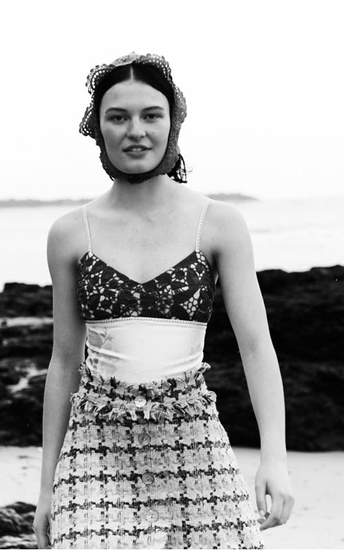 Nevenka Armour Lace Rose Bralette