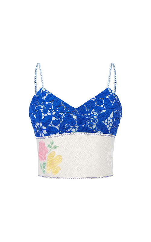 nevenka Armour Lace rose Bralette