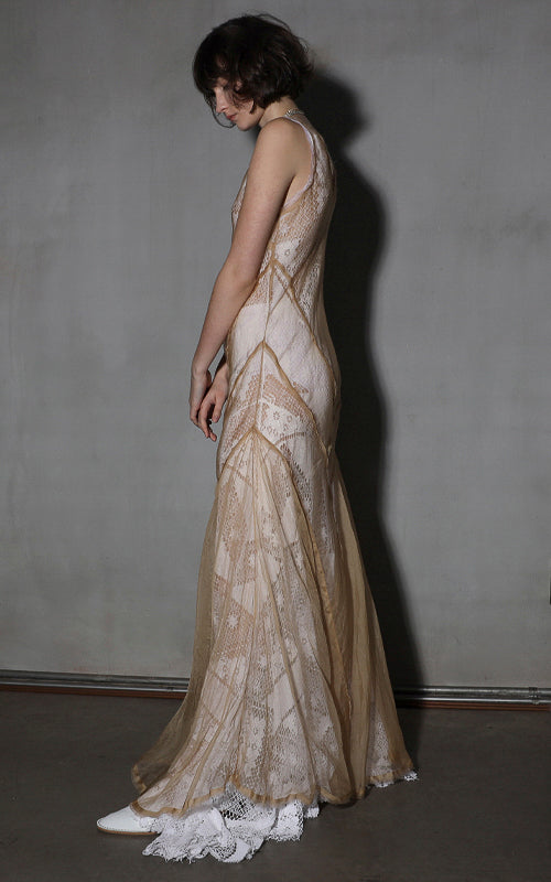 Nevenka Divine Feminine Bias Cut Dress