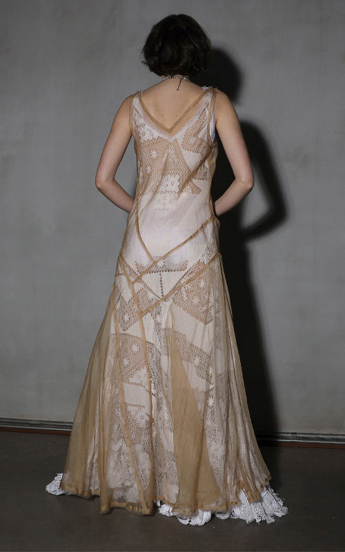 Nevenka Divine Feminine Bias Cut Dress