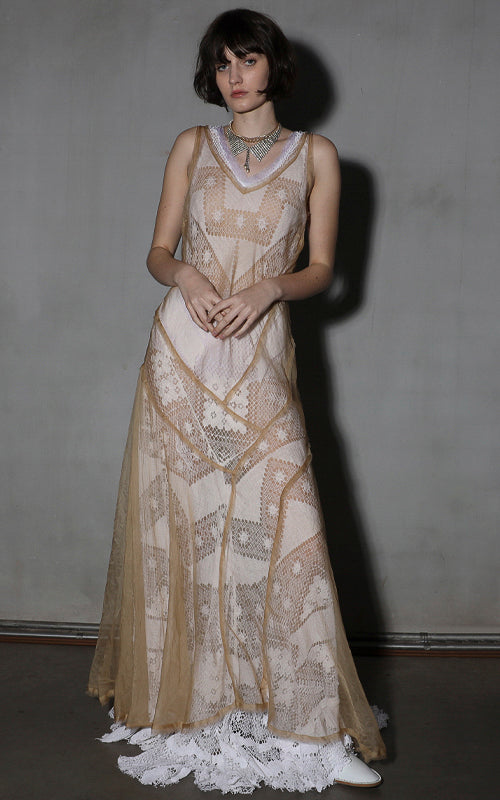 nevenka divine feminine bias cut dress