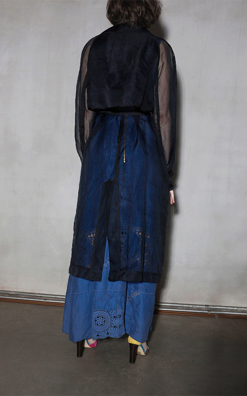 Nevenka Feminine Principle Silk Bound Trench