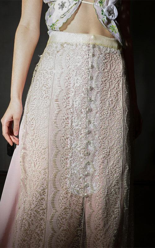 Nevenka French Vintage Lace Apron