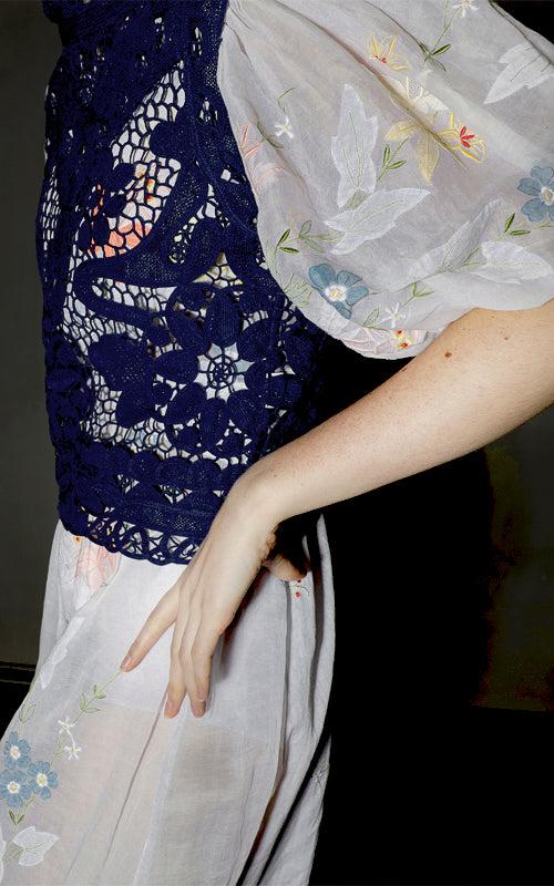 Nevenka Hand Made Lace Vest