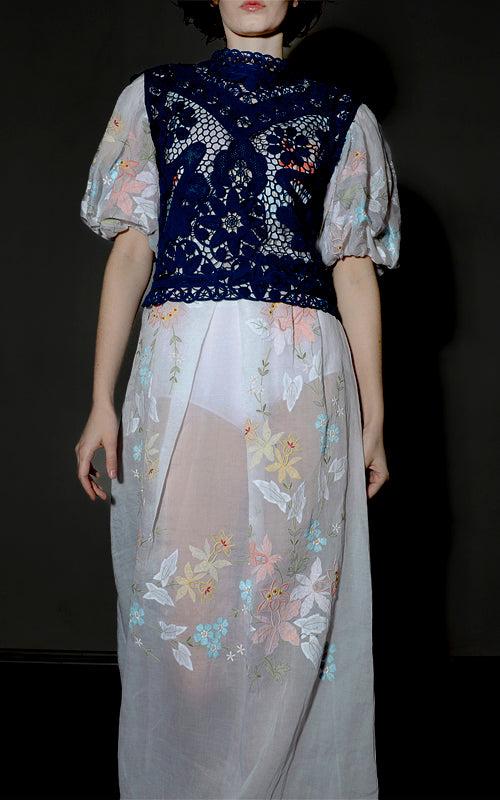 Nevenka Hand Made Lace Vest