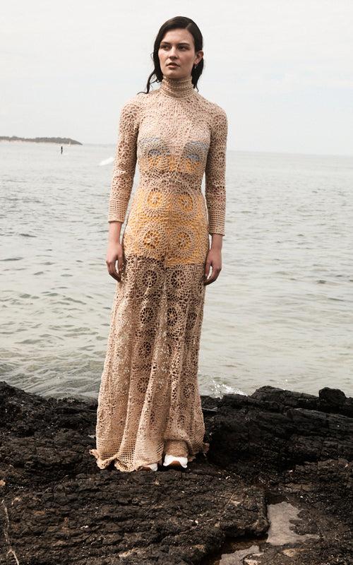 Nevenka Heavily Hand Crafted Crochet Dress