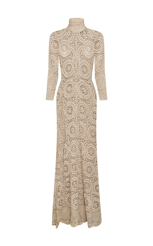 Nevenka Heavily Hand Crafted Crochet Dress