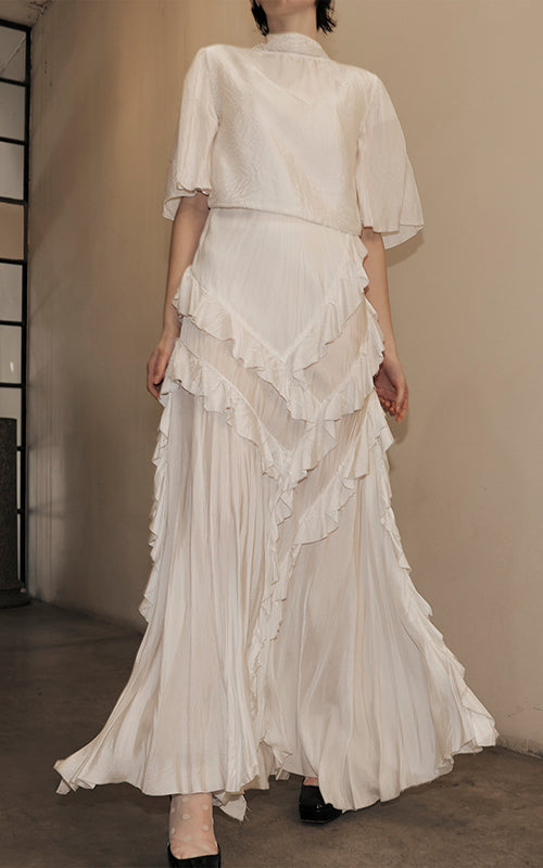 Nevenka I've Got My Angel Now Dress Blanc