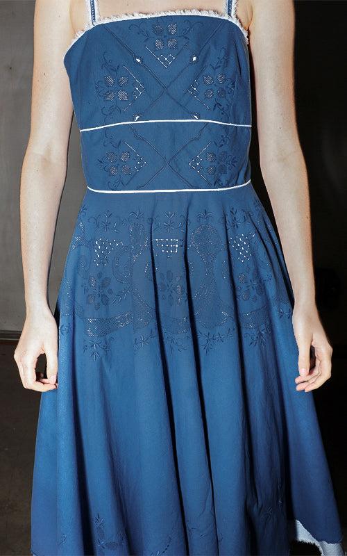 Nevenka Kai Cotton Embroidery Dress