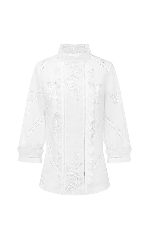 Nevenka New Beginning Linen Top