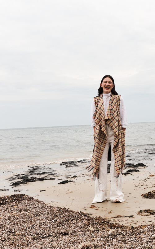 nevenka new beginning linen top