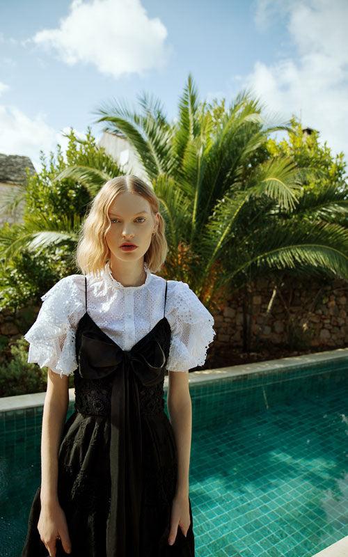 nevenka part of the uniform blouse