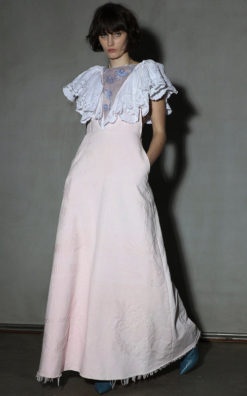 nevenka rosemarys pink dress