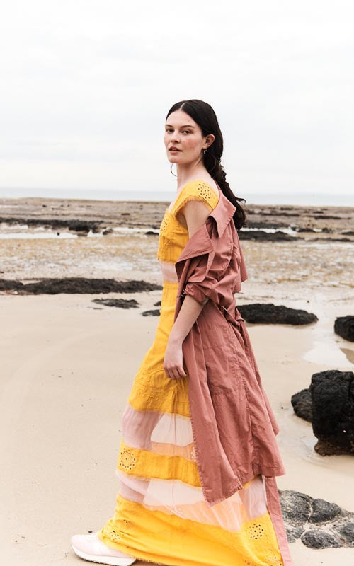 Nevenka Save The Earth Embroidery Dress