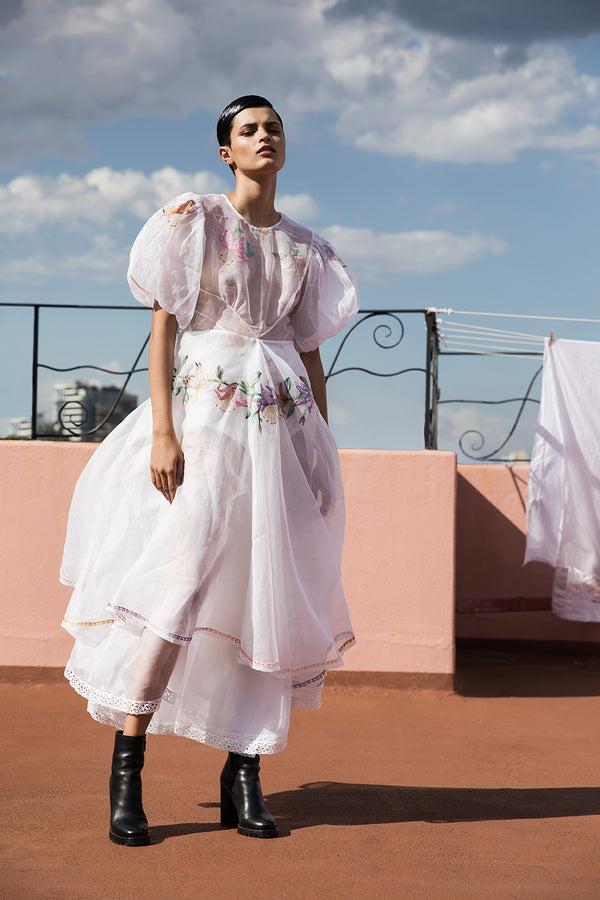 Nevenka She Comes From Dreamtime Silk Dress