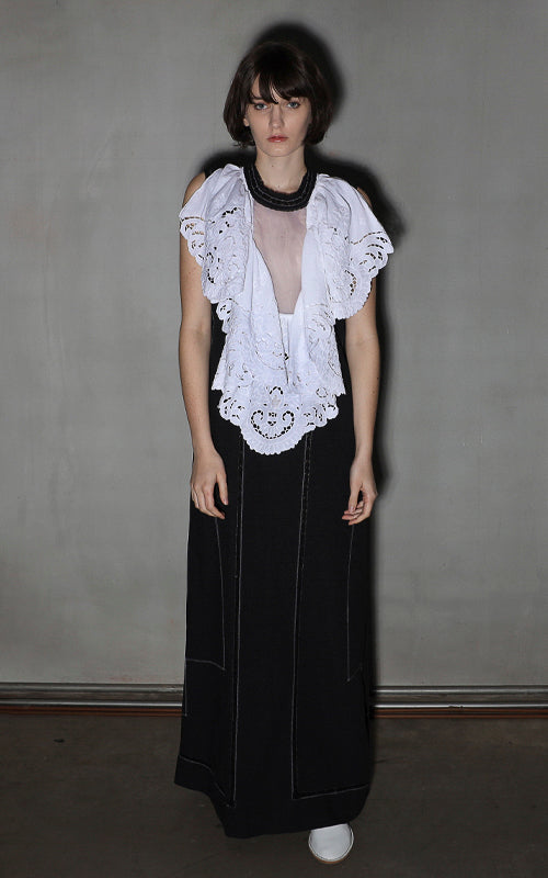 Nevenka Standing In Your Light Maxi Lace Dress