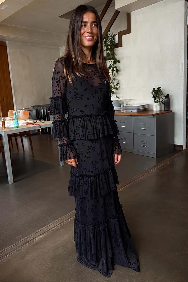 Never Fully Dressed Black Star Devoree Felicity Dress