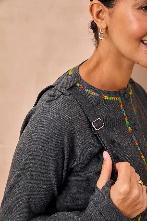 Never Fully Dressed Charcoal Life Is Tough Honey Drainage Bag