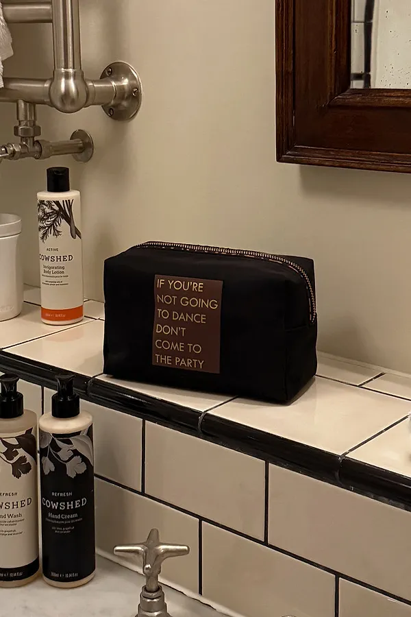 never fully dressed Dance Party Reversible Make Up Bag