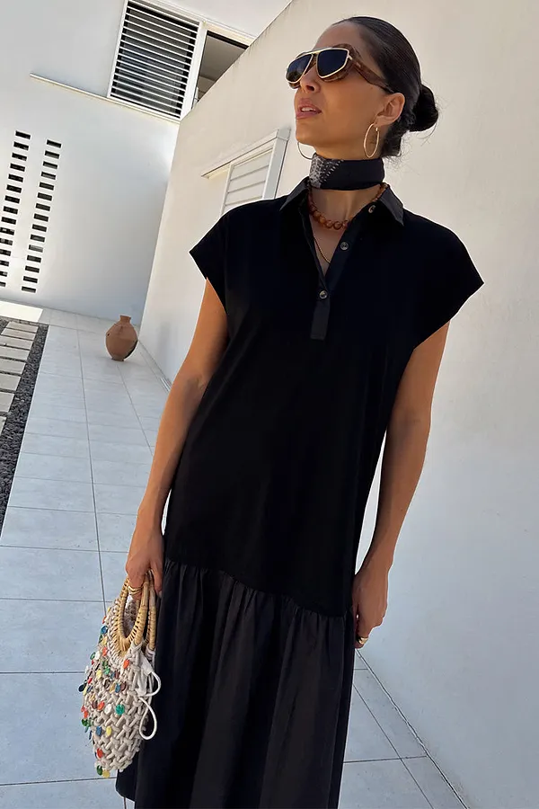 Never Fully Dressed Black Darcy Dress