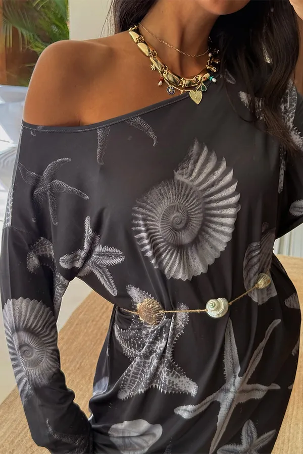 Never Fully Dressed Black Shell Jem Dress