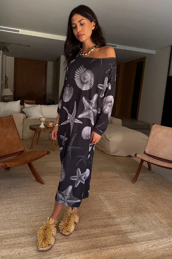 never fully dressed Black Shell Jem Dress