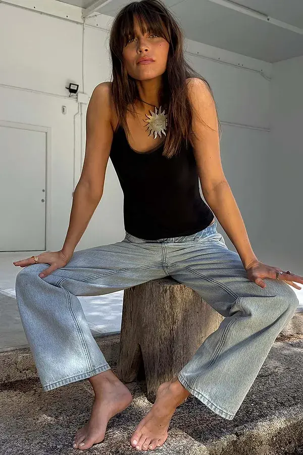 Never Fully Dressed Black Teddy Vest