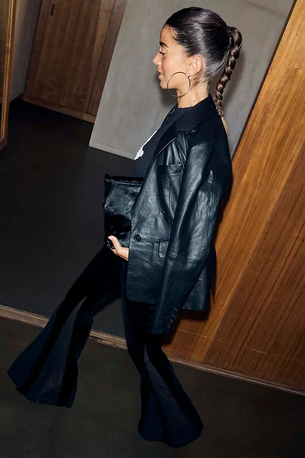 Never Fully Dressed Black Velvet Diva Trousers