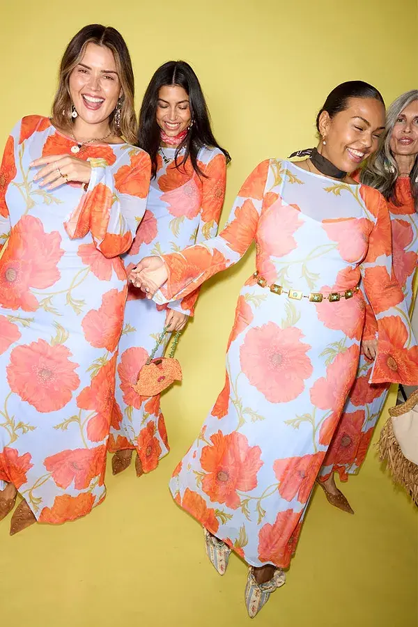 Never Fully Dressed Blue Poppy Aria Dress Petite