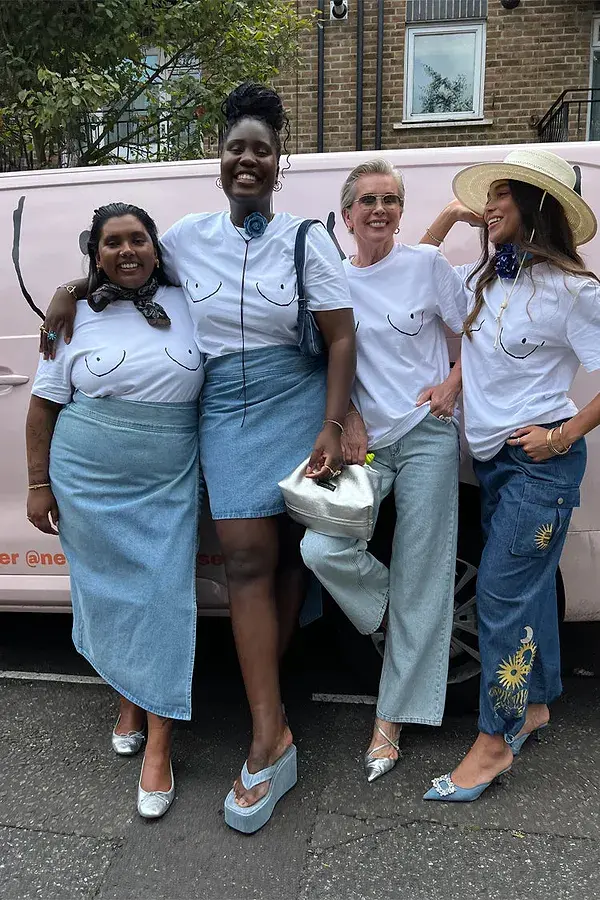 Never Fully Dressed Boob T-shirt