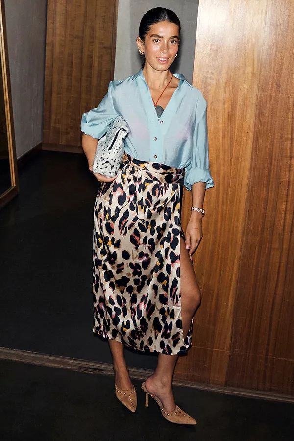 Never Fully Dressed Brown Leopard Jaspre Skirt