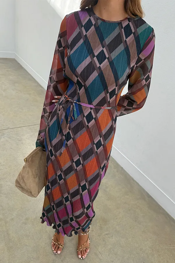 Never Fully Dressed Check Soho Dress