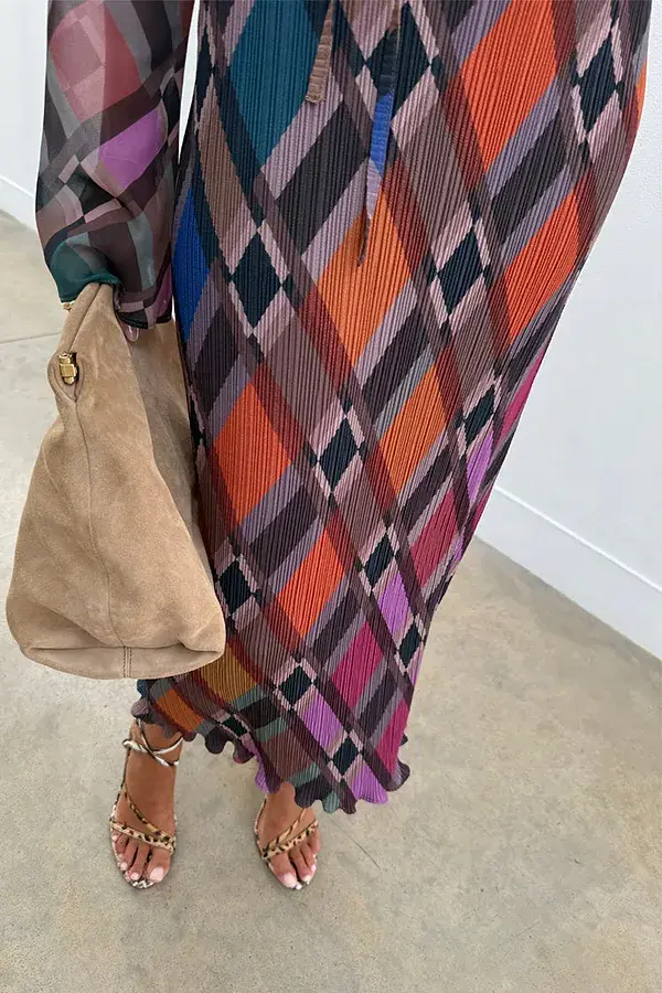 Never Fully Dressed Check Soho Dress